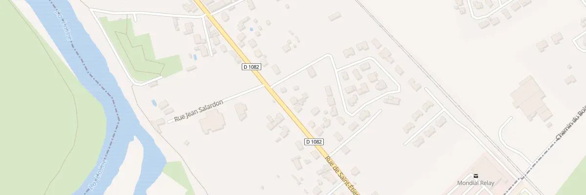 Plan du 41 Rue de Saint-Étienne à Balbigny