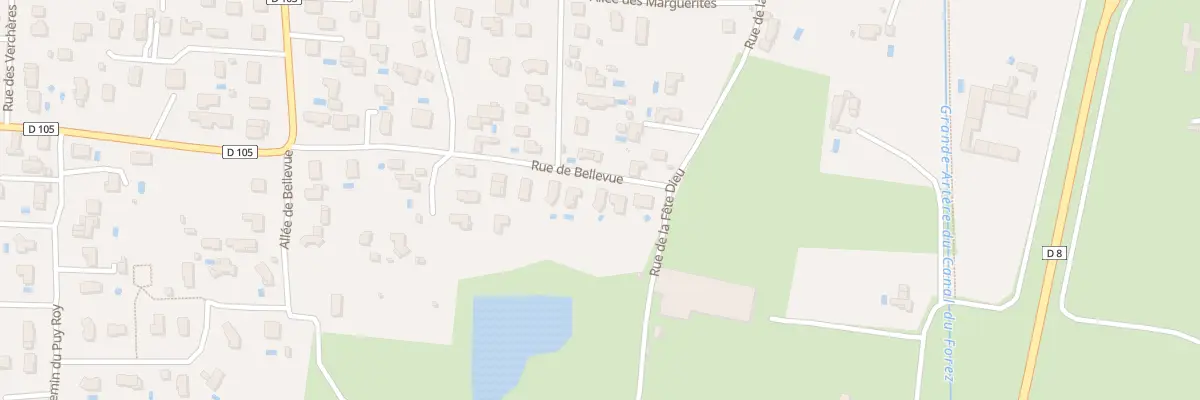 Plan du 60 Rue de Bellevue à Sury-le-Comtal