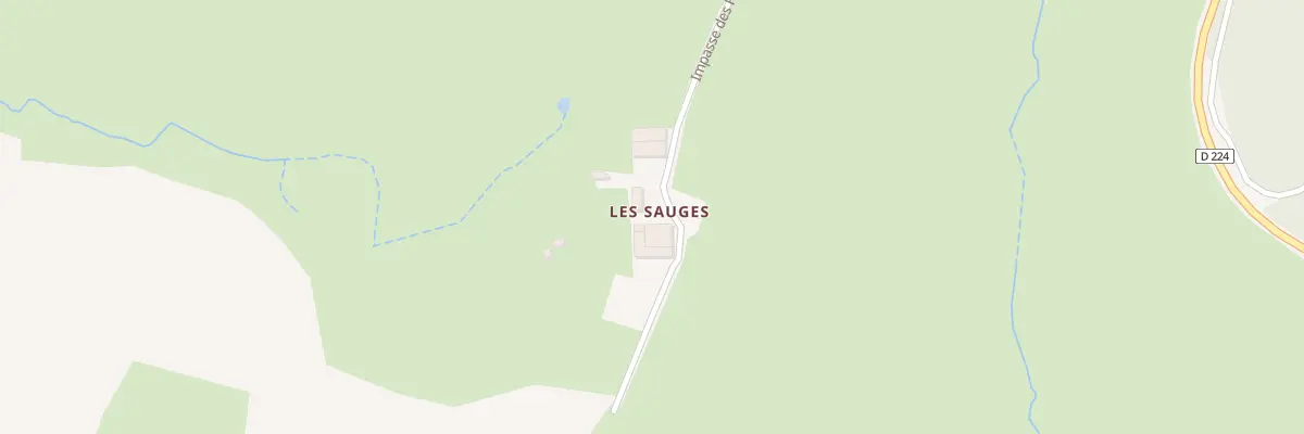 Plan du 5020 Les Sauges à Dettey