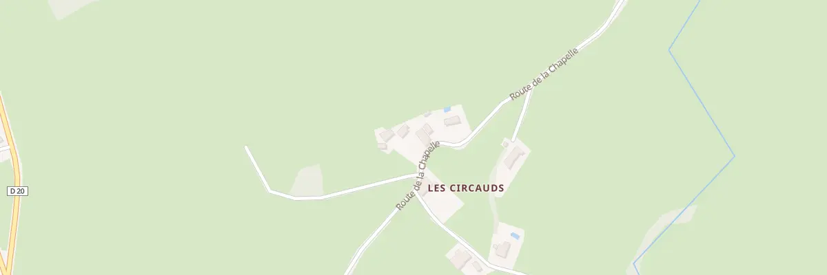 Plan du 8 Rte de la Chapelle à Oyé