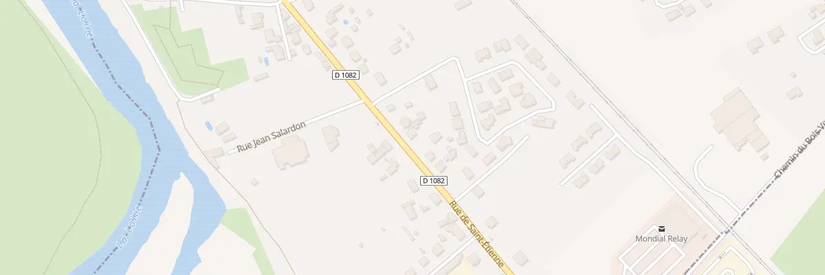 Plan du 43 Rue de Saint-Étienne à Balbigny