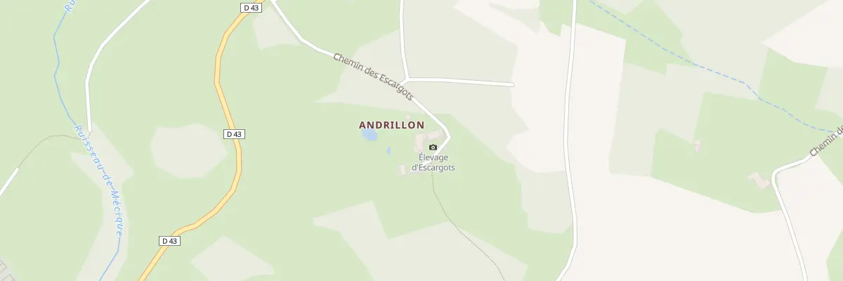 Plan du 5288 Andrillon à Grazac