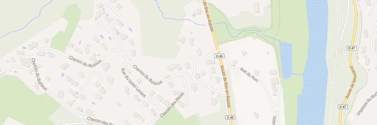Plan du 110 Mte du Buisson à Aurec-sur-Loire