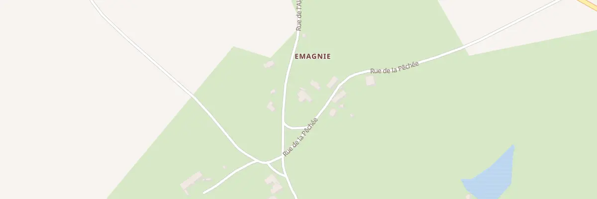 Plan du 5380 Hameau d’Emagny à La Roche-en-Brenil
