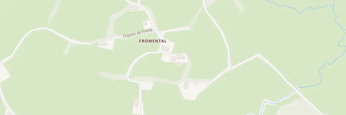 Plan du 714 Che de Fromental à Ligny-en-Brionnais