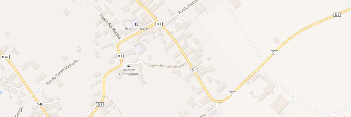 Plan du 8 Rue Du Lac à Clérey