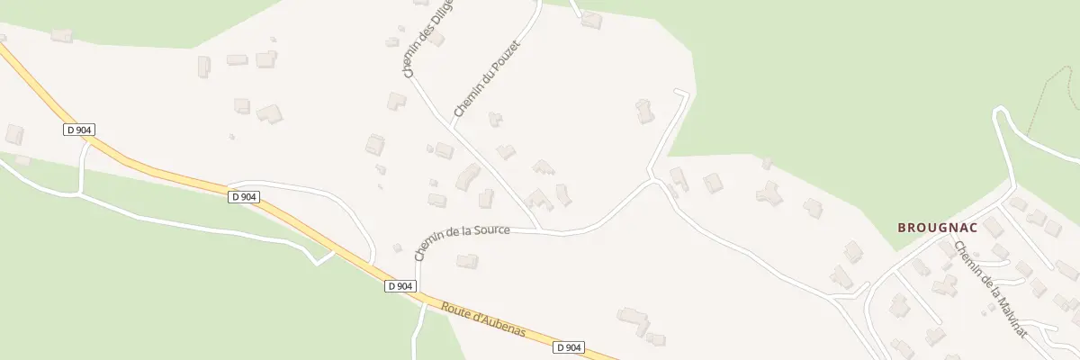 Plan du 1157 Che des Diligences à Saint-Brès