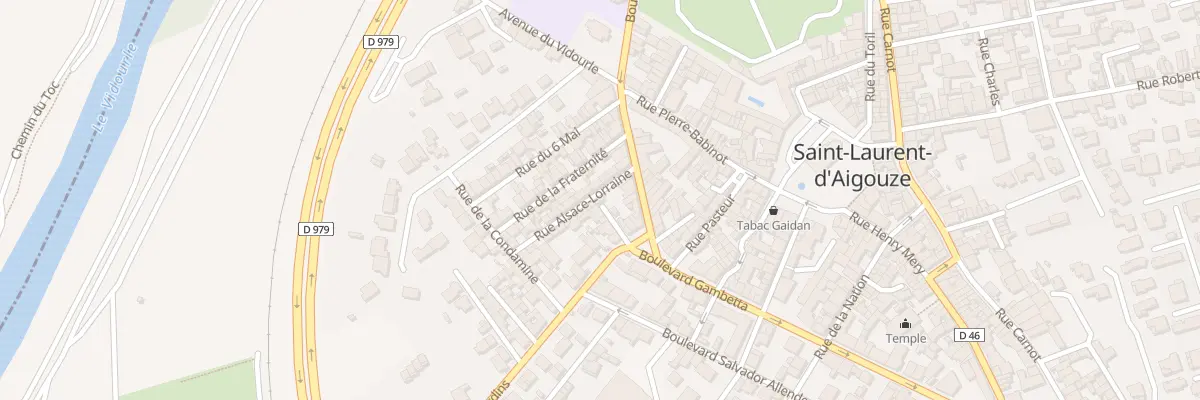 Plan du 35 Rue Alsace-lorraine à Saint-Laurent-d’Aigouze