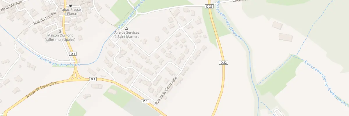Plan du 27 Rue du Crès à Saint-Mamert-du-Gard
