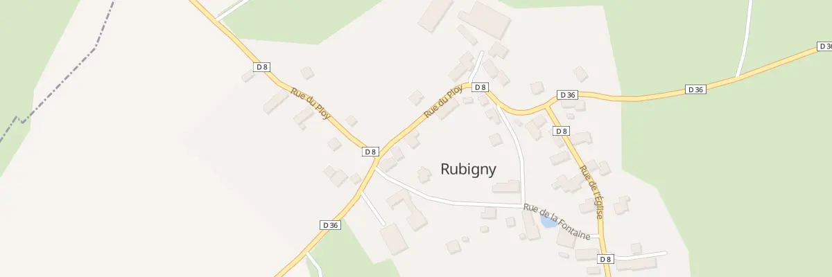 Plan du 5 Rue du Ploy à Rubigny