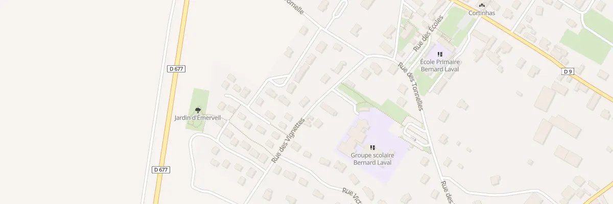 Plan du 6 Rue des Vignettes à Mailly-le-Camp
