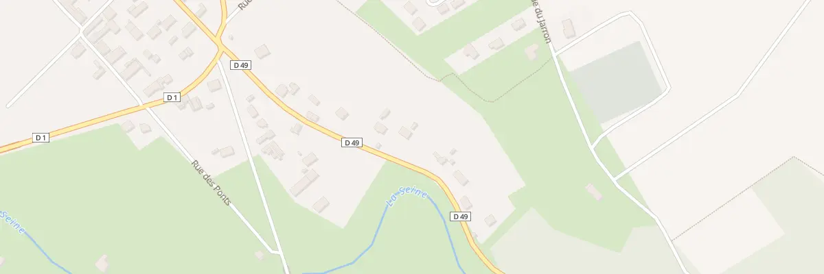 Plan du 12 Rue De La Vallee De La Seine à Clérey