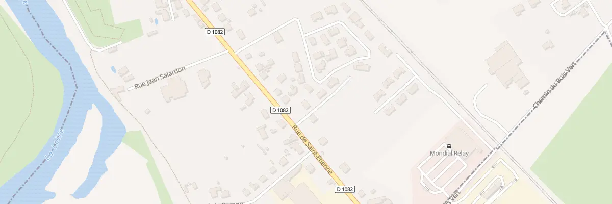 Plan du 51 Rue de Saint-Étienne à Balbigny