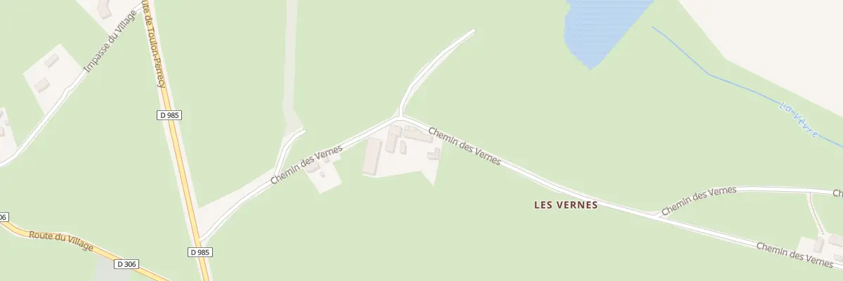 Plan du 330 Che des Vernes à Saint-Romain-sous-Versigny