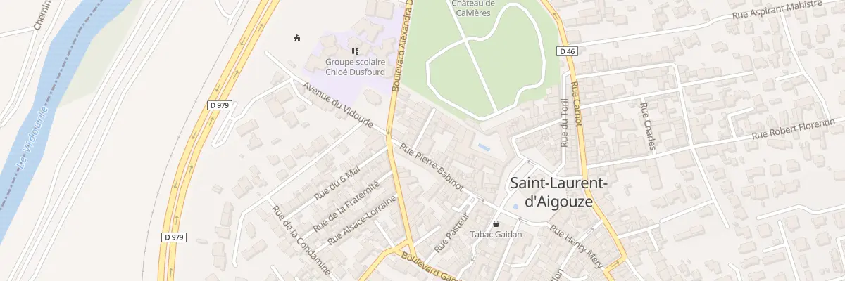 Plan du 12 Rue Paulin Girard à Saint-Laurent-d’Aigouze