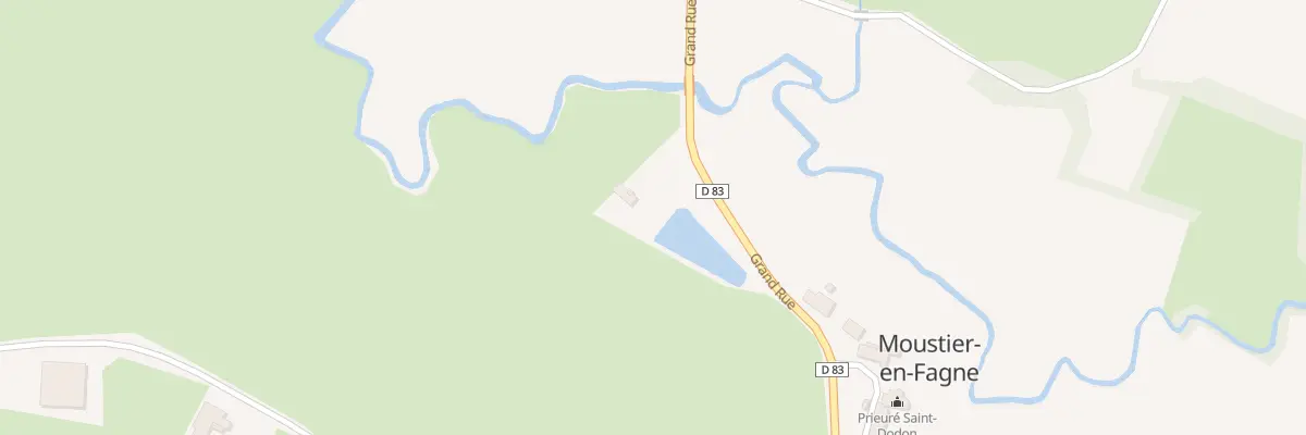 Plan du 22B Vc Grand Rue à Moustier-en-Fagne