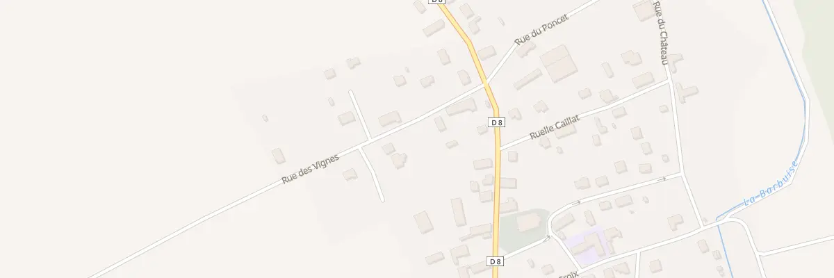 Plan du 1B Rue des Vignes à Luyères