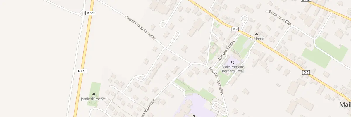 Plan du 2A Rue des Vignettes à Mailly-le-Camp
