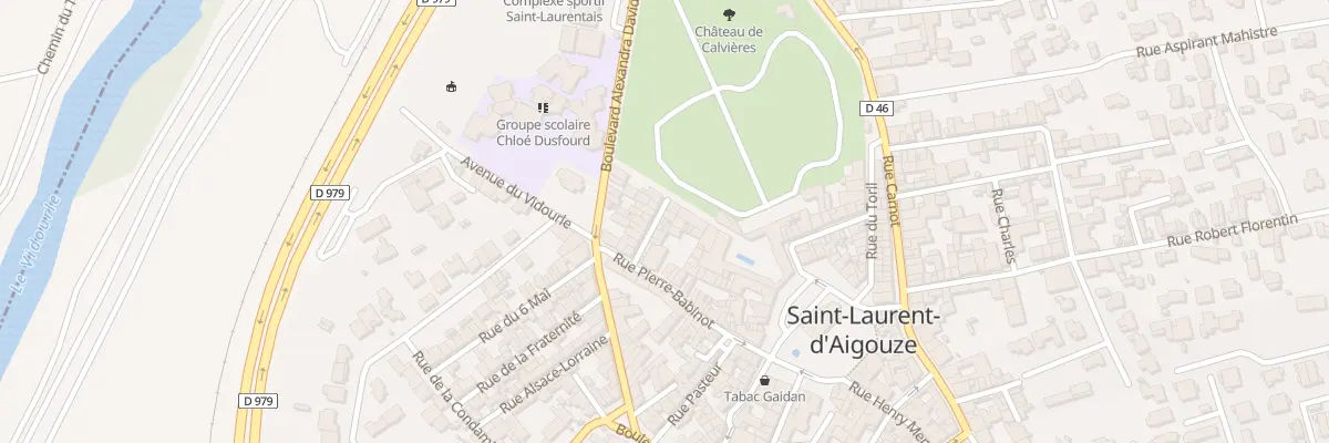 Plan du 28 Rue Paulin Girard à Saint-Laurent-d’Aigouze