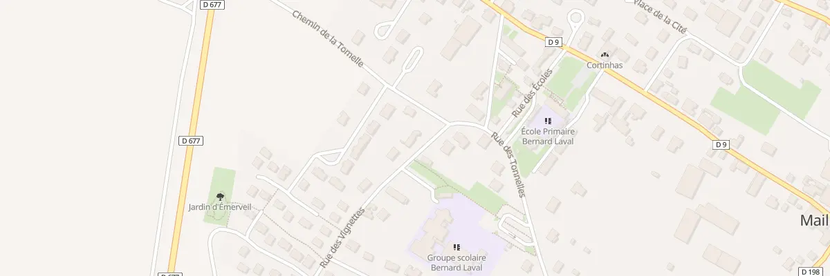 Plan du 2 Rue des Vignettes à Mailly-le-Camp