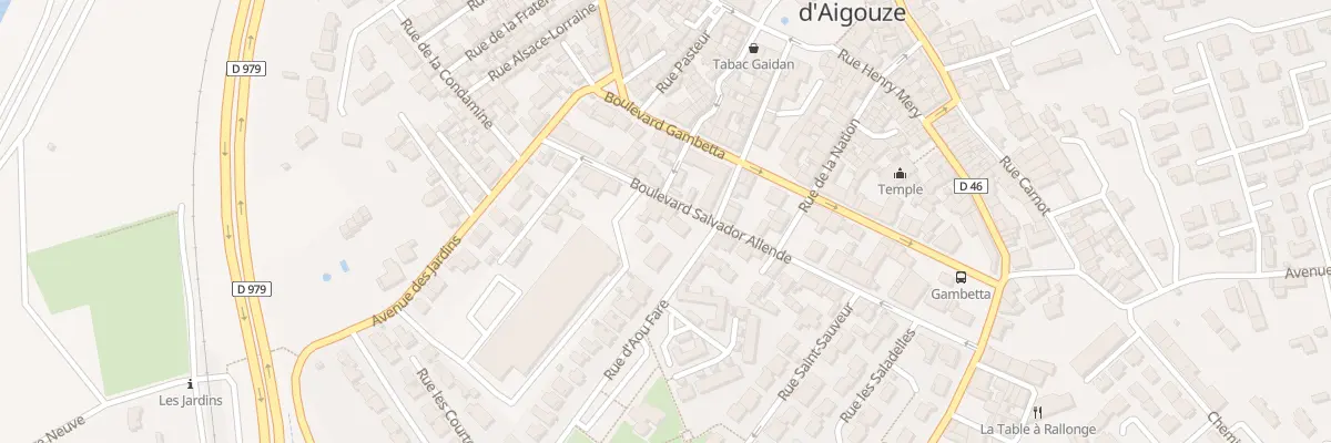 Plan du 255 Bd Salvador Allende à Saint-Laurent-d’Aigouze