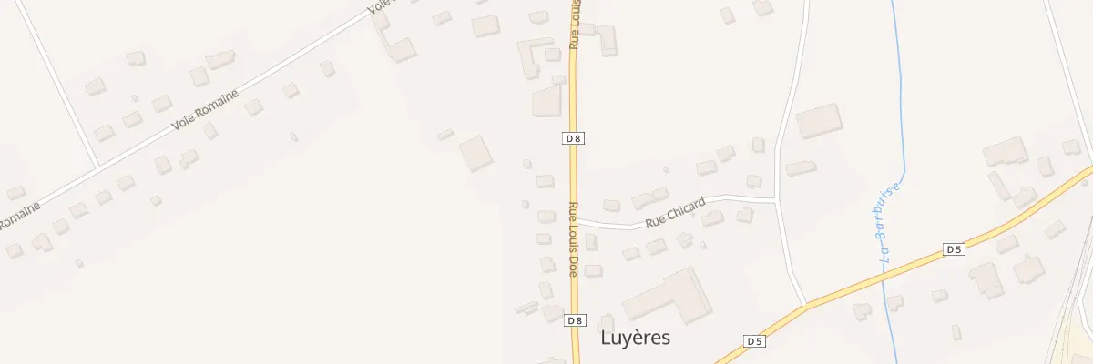 Plan du 17 Rue Louis Doé à Luyères