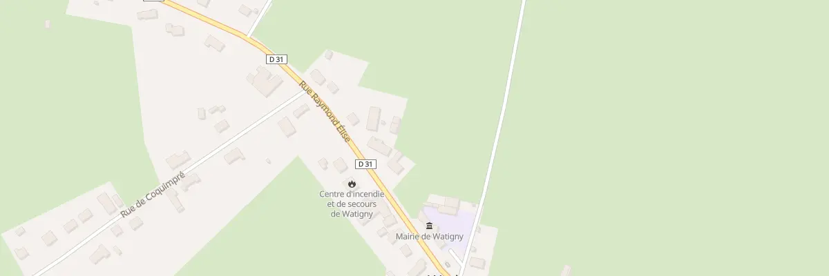 Plan du 20 Rue Raymond Elise à Watigny