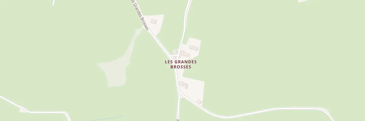 Plan du 970 Rte des Grandes Brosses à Saint-Aubin-en-Charollais