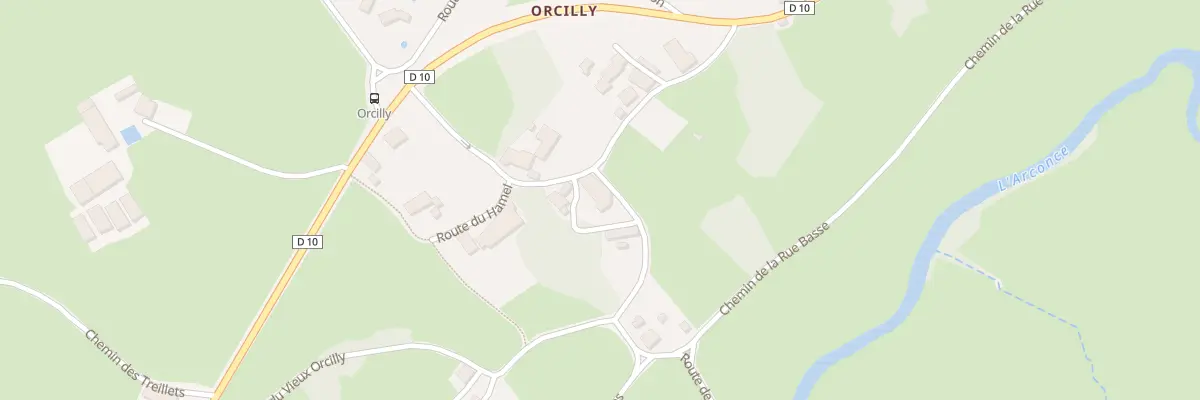 Plan du 5088 A Orcilly à Lugny-lès-Charolles