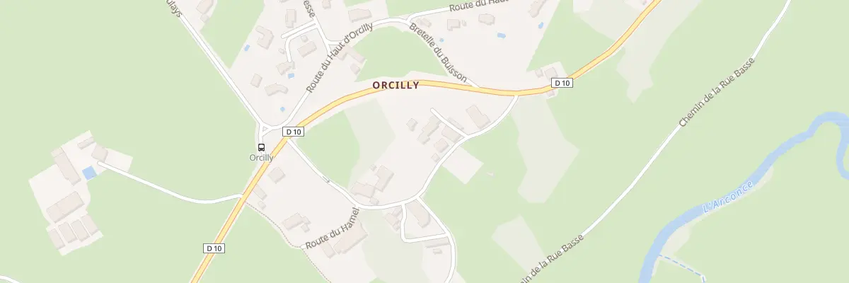 Plan du 8 Rte du Vieux Orcilly à Lugny-lès-Charolles
