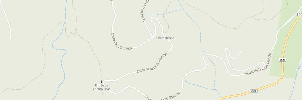 Plan du 5116 Champussac à Rocles