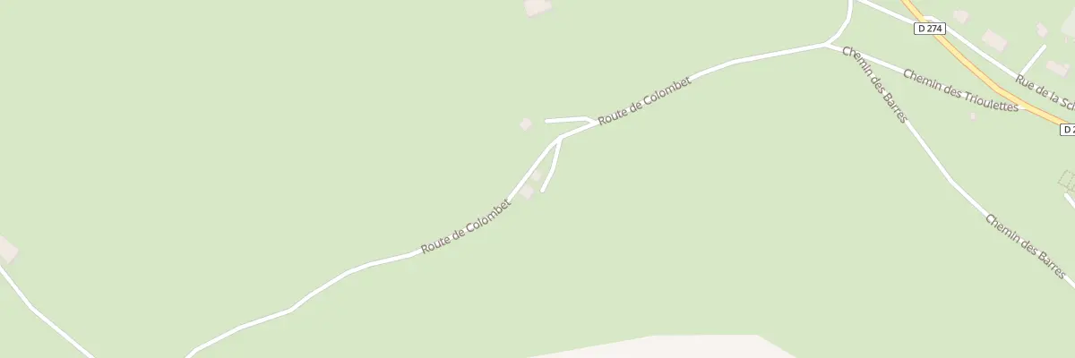 Plan du 5080 La Roche à Chaudeyrolles