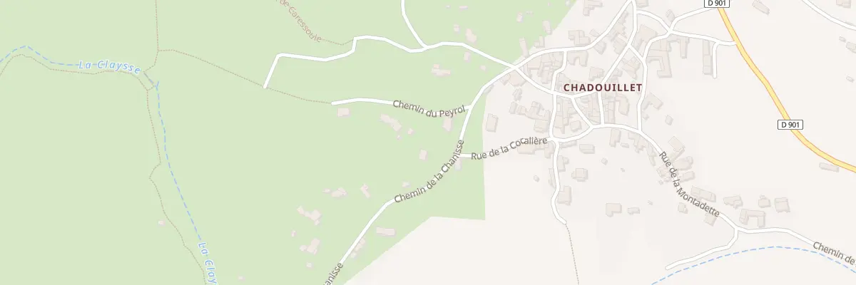 Plan du 45 Che du Peyrol à Saint-André-de-Cruzières