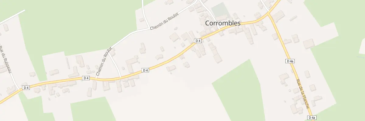 Plan du 5062 Rue de la Croix Blanche à Corrombles