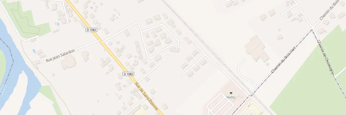 Plan du 53 Rue de Saint-Étienne à Balbigny