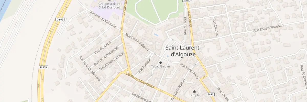 Plan du 30 Rue Pierre Babinot à Saint-Laurent-d’Aigouze