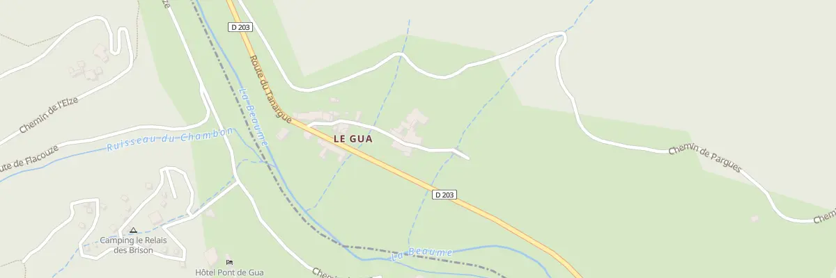 Plan du 5083 Le Gua à Sanilhac