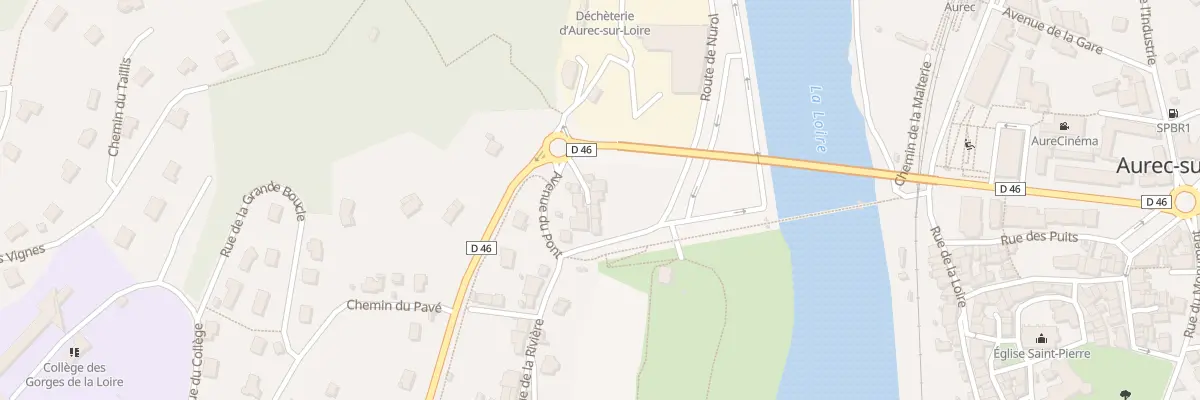 Plan du 47 Rte de Nurol à Aurec-sur-Loire