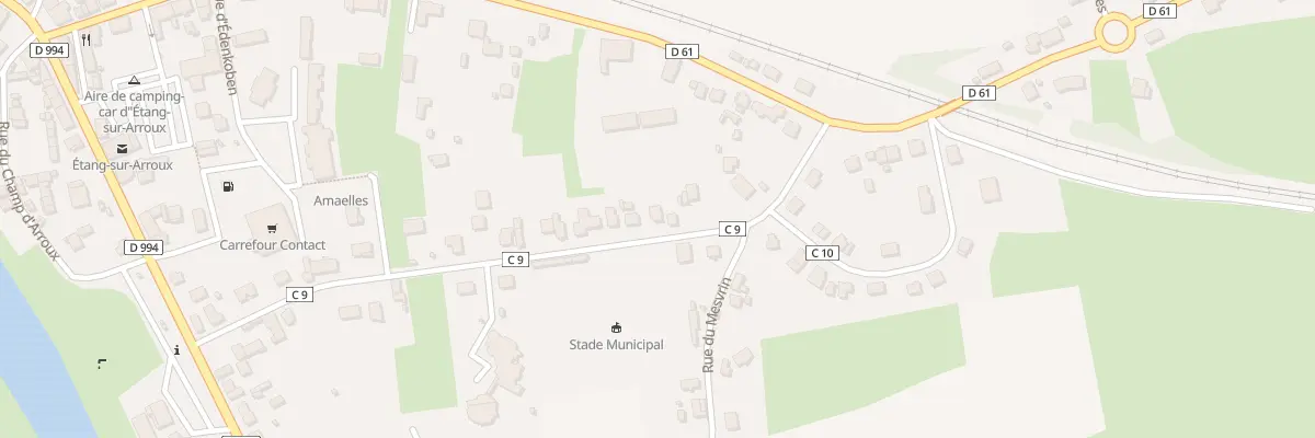 Plan du 33 Rue Eugène Boutillon à Étang-sur-Arroux