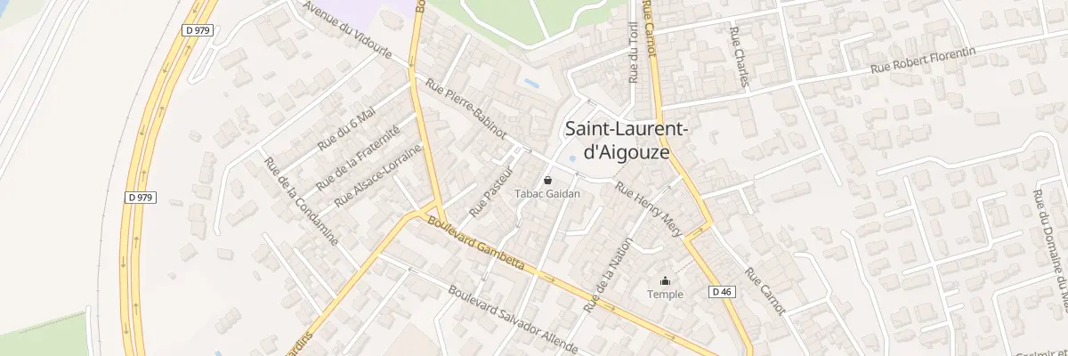 Plan du 14 Rue du Cantonnat à Saint-Laurent-d’Aigouze