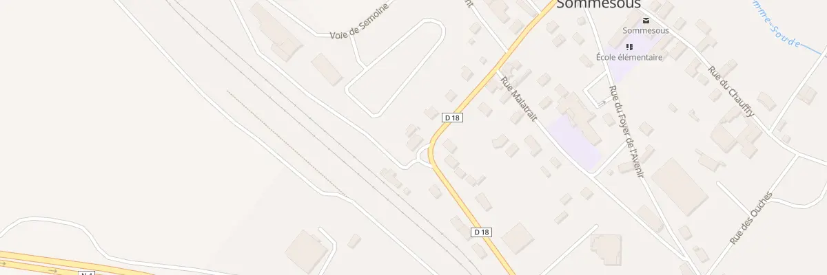 Plan du 10 Av Prieur de la Marne à Sommesous