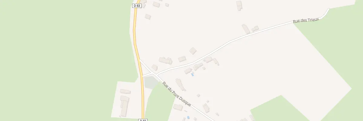 Plan du 5 Rue des Trieux à Moustier-en-Fagne