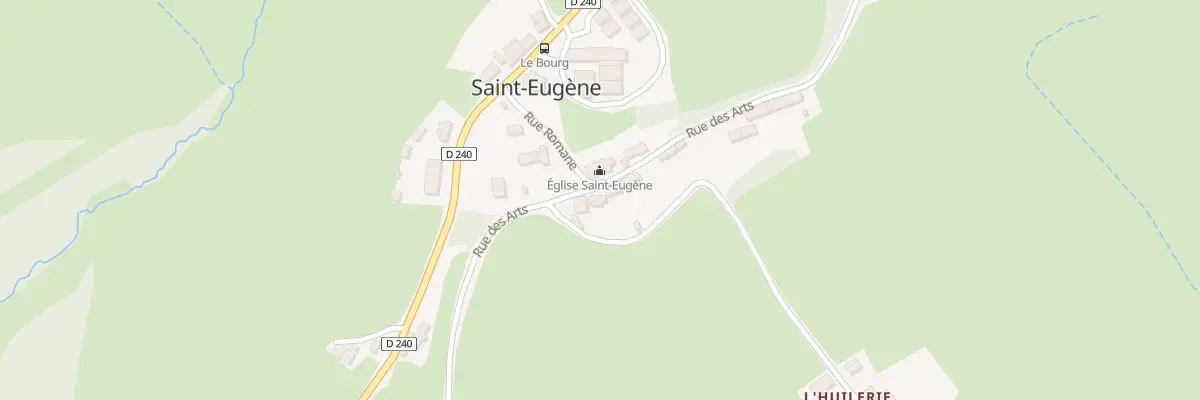 Plan du 5016 Le Bourg à Saint-Eugène