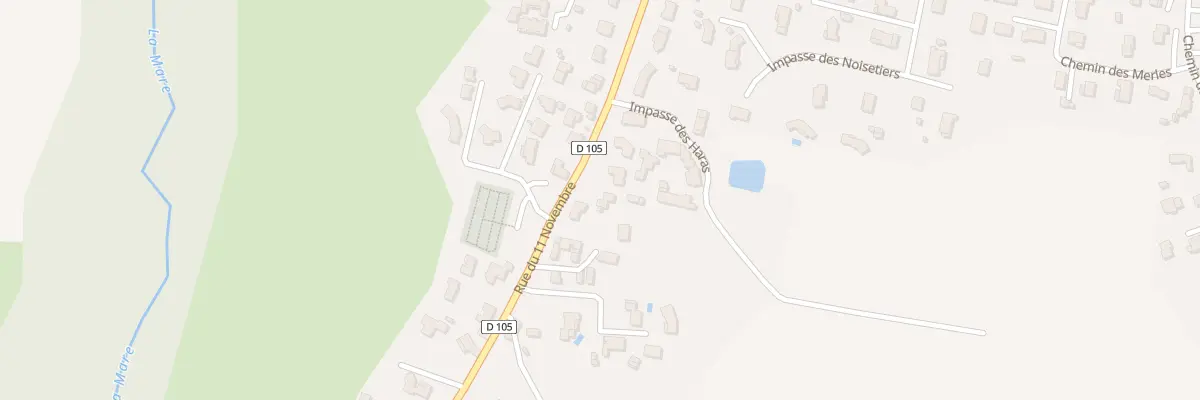 Plan du 497 Rte de Sury à L’Hôpital-le-Grand