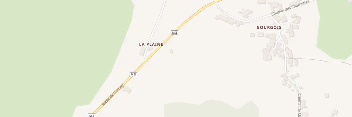 Plan du 1100 Rte de Firminy à Saint-Maurice-en-Gourgois