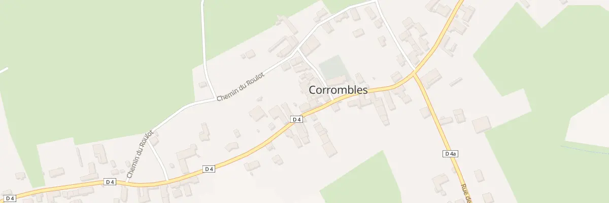 Plan du 5143 Rue de la Croix Blanche à Corrombles