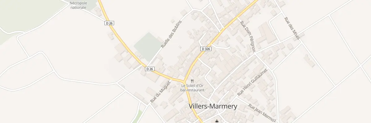 Plan du 8 Rue Pasteur à Villers-Marmery