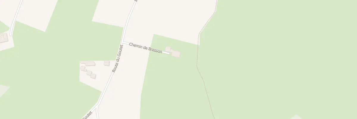 Plan du 5392 Le Goutet à Coutouvre