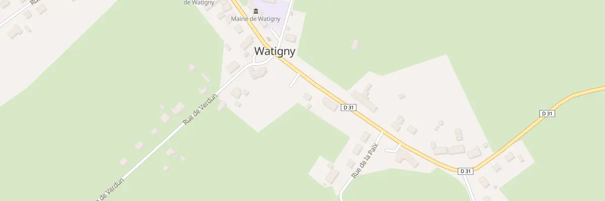 Plan du 9 Rue Raymond Elise à Watigny