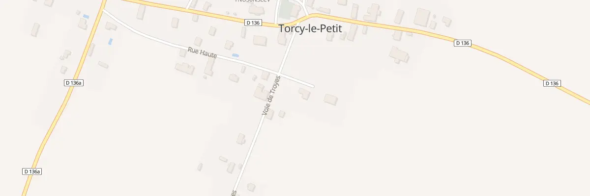 Plan du 1 Rue Haute à Torcy-le-Petit